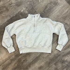 Girls Half-Zip Abercrombie Sweatshirt